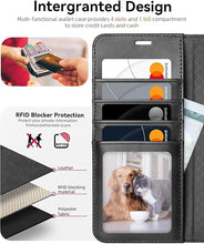 Load image into Gallery viewer, OCASE Compatible with Galaxy S25 Plus Wallet Case, PU Leather Flip Folio Case with Card Holders RFID Blocking Kickstand [Shockproof TPU Inner Shell] Protective Phone Cover 6.7 Inch, Retro Graphite
