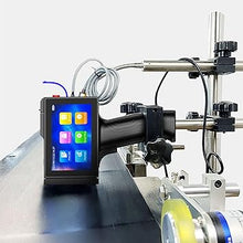 Load image into Gallery viewer, TIJ800 Handheld Inkjet Printer with 5 Inch LED Touch Screen Quick-Drying Portable Handheld Printer for Text/QR Code/Barcode/Logo/Date/Batch Number/Variable Data etc.
