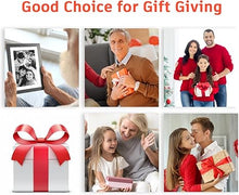 Load image into Gallery viewer, Frameo 10.1 inch Digital Picture Frame WiFi Smart Digital Photo Frame Wood IPS HD 1280 * 800 1080P Touch Screen Auto-Rotate Easy Setup to use Free Share Photos and Videos Gift for mon Father Women
