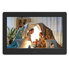 Load image into Gallery viewer, Atatat Digital Photo Frame with IPS Screen - Digital Picture Frame with 1080P Video, Music, Photo, Auto Rotate, Slide Show, Remote Control, Calendar, Time, Support USB and SD Card (7 Inch Black)
