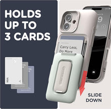 Load image into Gallery viewer, VRS DESIGN Orb Case for iPhone 16 Plus (2024), Premium Card Wallet Case [3 Cards] Durable Built-in Stand Cover Compatible with iPhone 16 Plus (Purple)
