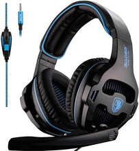 Load image into Gallery viewer, SADES SA810 Gaming Headset Headphone 3.5mm Over-Ear with Mic Volume Control for PC/XboxOne/PS4
