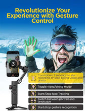 Load image into Gallery viewer, Gimbal Stabilizer for Smartphone, iPhone Gimbal w/Focus Wheel Face/Object Tracking Gimbal for iPhone 16 15 Pro Max/Android Foldable 3-Axis Handheld Phone Gimbal for Video Recording -Smart XE
