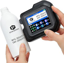 Load image into Gallery viewer, Mini Inkjet Printer E98, Handheld Inkjet Printer 0.5&quot; Nozzle with 2.8 Inch LED Touch Screen for Any Surface, Portable Inkjet Printer for Text QR Barcode Batch Number Logo Date Label Printer
