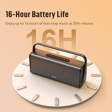Load image into Gallery viewer, DOSS SoundBox XL Pro Bluetooth Speaker with 50W Powerful Stereo Sound, Extra Bass,16H Playtime, Integrated Metal Body, Aluminum Alloy Handle, Portable Speaker for Home, Office, Backyard, Camping
