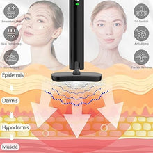 Load image into Gallery viewer, Led-Light-Therapy, 7 Color Face Skincare Wand with Facial Massager LED Face Skin Rejuvenation for Face &amp; Neck &amp; Eye Skincare Equipment Red Light Wand
