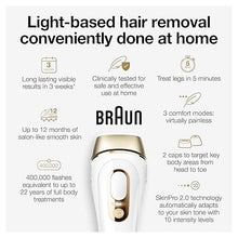 Load image into Gallery viewer, Braun IPL Silk·Expert Pro 5 PL5347 Latest Generation IPL, Holiday Gifts for Women and Men, Hair Removal System with Wide Head and Two Precision Heads
