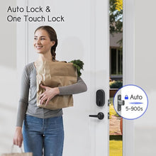 Load image into Gallery viewer, Keypad Smart Lock with Handle Set, Keyless Entry Door Lock Deadbolt with Handle, Front Door Lock Set, Fingerprint Door Lock, Electronic Keypad Door Lock, Digital Code Deadbolt,Auto Lock
