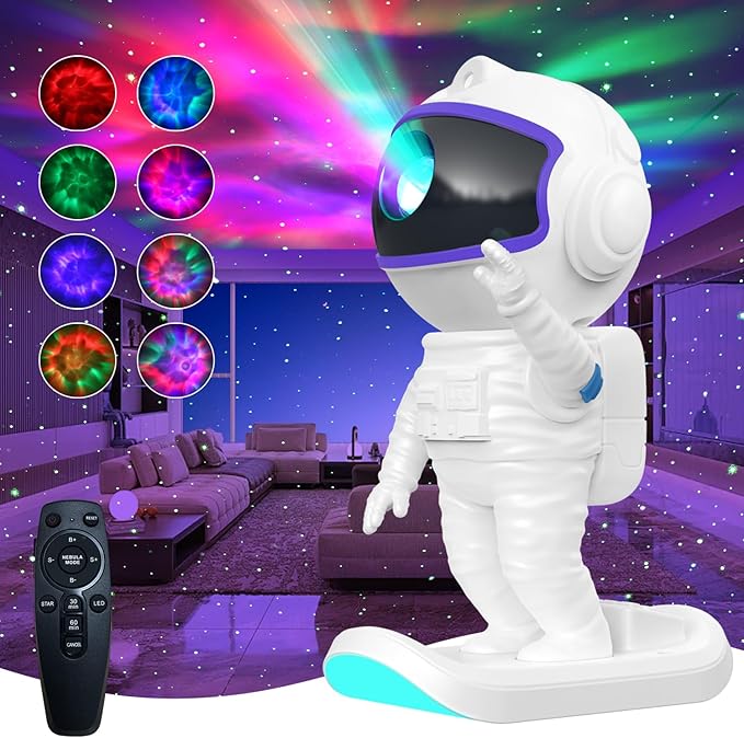 Star Galaxy Projector, Galaxy Night Light Projector for Bedroom, Starry Nebula Ceiling LED Lamp with Remote Control & Timer, Gift for Kids Adults for Birthdays, Christmas, Valentine's Day