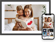 Load image into Gallery viewer, 5G WFI Digital Picture Frame 10.1 Inch Smart Digital Photo Frame with 1280x800 IPS HD Touch Screen, Auto-Rotate and Slideshow, Easy Setup to Share Photos or Videos Remotely via App from Anywhere
