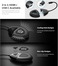 Load image into Gallery viewer, AIMIBO HDMI Wireless Transmitter with USB C &amp; HDMI Dual Transmit Ports, 2.4/5Ghz Streaming Smooth Video/Audio for Laptop, Cable Box, Phone, Netflix to TV, 165FT

