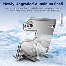 Load image into Gallery viewer, 3-in-1 Wireless Charger for Apple Fanboys: Aluminum Alloy Charging Station for iPhone Apple Watch and Airpods - Detachable Travel Charger for Multiple Devices
