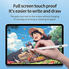 Load image into Gallery viewer, Stylus Pen for Touch Screen, Active Universal Stylus Pen Compatible with iPad/iPhone/Samsung and Other iOS/Android Smartphone and Tablet Devices Tablet Pen with Power Display, White
