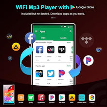 Load image into Gallery viewer, MP3 Player with Bluetooth and WiFi, Oilsky 80GB Music Player with Spotify Kids, Amazon Music, 1080P Android MP4 Player with Apps, Pandora, Audible, App, FM Radio, up to 512GB Dark Purple
