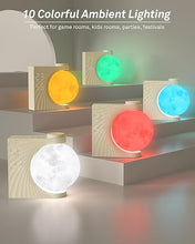 Load image into Gallery viewer, AIRIVO Sunrise Alarm Clock for Bedrooms, Moon Night Light Clock Wake Up Light for Kids Teens,White Noise Sound Machine,15 Sounds Dual Alarms for Heavy Sleepers, Cute Alarm Clock for Preppy Room Decor
