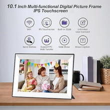 Load image into Gallery viewer, 10.1&quot; Digital Picture Frame 32GB Smart WiFi Photo Frame,1280 * 800 HD IPS Touch Screen,Auto-Rotate,Share Photos and Videos via Free App,for Christmas
