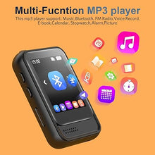 Load image into Gallery viewer, MP3 Player with Bluetooth,16GB Portable Music Player with Speaker and Micro SD Card Slot MP3 MP4 Player with FM Radio,Voice Recording,Earphone, for Kids,Running and Gift,Max 128GB Expand
