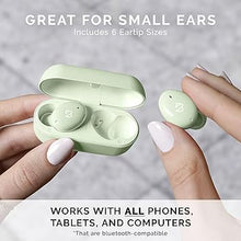 Load image into Gallery viewer, Tempo 30 Wireless Earbuds for Small Ears with Premium Sound, Bluetooth Green Earbuds for Women and Men, Cute Earphones for Small Ear Canals with Mic, IPX7 Sweatproof, Long Battery, Loud Bass
