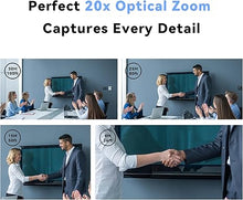 Load image into Gallery viewer, Tenveo VLoop PTZ Camera with 20X Optical Zoom Wide View Angle USB3.0/HDMI Works with Zoom Skype Teams FHD 1080P for Video Conference Red Dot Design Winner (VL20H)
