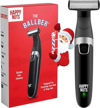 Load image into Gallery viewer, HAPPY NUTS The Ballber™ Electric Body Hair Trimmer for Men - Mens Body Groomer Kit for Privates - Waterproof Shaver for Hard to Reach Areas
