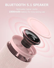 Load image into Gallery viewer, COLSUR Bluetooth Speaker with Night Light, Magnetic Wireless Charger, 2 in 1 Wireless Charging Station for iPhone 16/15/14/13/12 Series, AirPods Pro/3/2, Gift for Teens/Women/Girls/Boys/Man
