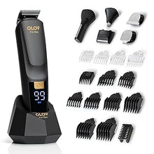 Load image into Gallery viewer, Beard Trimmer, 21 Piece All-in-One Mens Grooming Kit and Hair Clipper, Nose, Ear,Body and Face, Electric Razor with USB Recharge Dock

