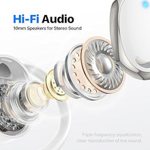 Load image into Gallery viewer, Language Translator Earbuds: 3in1 Translator Earphones 144 Languages &amp; Accents &amp; 8 Offline Translation Packs HD Sound Quality Long Battery Life, Ideal for Travel &amp; Business, Milky White
