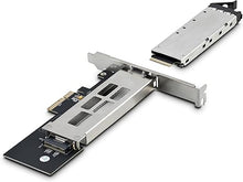 Load image into Gallery viewer, StarTech.com M.2 NVMe SSD to PCIe x4 Mobile Rack/Backplane with Removable Tray for PCI Express Expansion Slot, Tool-Less Installation, PCIe 4.0/3.0 Hot-Swap Drive Bay, Key Lock (M2-Removable-PCIE-N1)
