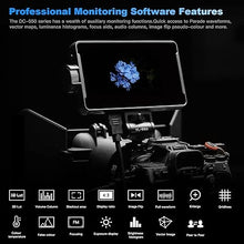 Load image into Gallery viewer, VILTROX DC 550 5.5&quot; Camera Field Monitor for DSLR Touchscreen Camera Monitor 4K with Sunshade Hood Video Monitors for Sony Canon Nikon 3D LUT HDR 4K HDMI in and Out Exposure Focus Assist Waveform
