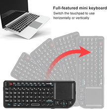 Load image into Gallery viewer, 2.4G Pocket Mini Keyboard Mini USB Keyboard with Touchpad Mouse for Windows 2000 / XP/Vista / 7 / OS 10.x
