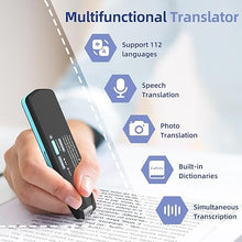 Load image into Gallery viewer, NEWYES Scan Reader Pen 4 [Collins Dictionary Built-in],Pen Scanner Text to Speech Device,16 GB Translation Pen Reading Pen Photo Translation Dictionary Pen for Students
