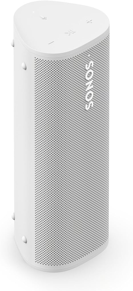 Sonos Roam 2 - White - Portable Waterproof Bluetooth Speaker