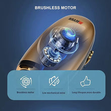 Load image into Gallery viewer, Barber Massager/Cordless Handheld Massager, Charge Neck/Legs/Hand/Face Massager, 2 Massage Nodes 2600AMH?Golden
