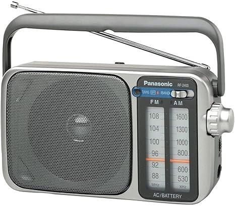 Panasonic RF-2400 AM/FM AC/DC Portable Radio