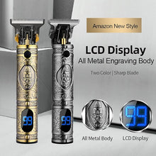 Load image into Gallery viewer, AMULISS Pro T Outline Clippers Trimmer, Electric Pro Li Blade Grooming Cordless Rechargeable,Professional 0mm Baldheaded Zero Gapped Hair Clipper for Men
