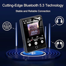 Load image into Gallery viewer, 64GB MP3 Player with Bluetooth 5.3, 2.8-inch Touch Screen Digital Music Player, Portable MP3 Player Bluetooth with Speakers High Fidelity Lossless Sound Quality, FM Radio, Voice Recorder, E-Book
