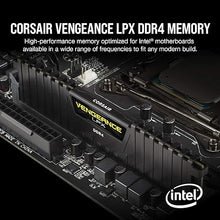 Load image into Gallery viewer, Corsair VENGEANCE LPX DDR4 RAM 32GB (2x16GB) 3200MHz CL16 Intel XMP 2.0 Computer Memory - Black (CMK32GX4M2E3200C16)
