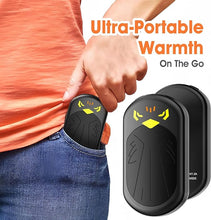 Load image into Gallery viewer, Hand Warmers Rechargeable with Gift Box, for Men Women, 2 Pack Fast Heating Electric Hand Warmer, Portable Hot Hands Handwarmers for Outdoors, Golf, Hunting, Camping White
