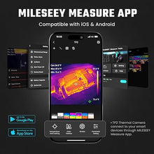 Load image into Gallery viewer, MILESEEY TP2 Plus Thermal Camera for Smart Phones, 256x192 IR Resolution Thermal Imaging Camera for iOS and Android, -4°F~1022°F Temp Range, 40mk Thermal Sensitivity
