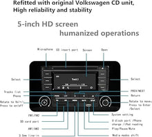 Load image into Gallery viewer, CD Player with Speakers Bluetooth for Home Stereo System Boombox | FM Radio USB SD AUX Remote Control | 28 Inch Long with Bluetooth Receiver (Black Finish)
