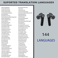 Load image into Gallery viewer, Language Translator Earbuds, Two-Way Instant Language Translator Real Time with APP for 144 Languages,Fast Reaction Translation Device
