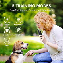 Load image into Gallery viewer, DOG CARE Dog Training Collar with Remote - Dog Shock Collar for All Dogs with 1800FT Remote, Rechargeable Dog Bark Collar with Beep/Vibration/Shock Modes, Security Lock, Rainproof [2023 Upgraded]
