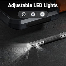 Load image into Gallery viewer, Teslong Two-Way Articulating Borescope with Light, Industrial Endoscope Inspection Camera with Articulated Probe, Flexible Mechanic Fiber Optic Snake Scope Cam for Wall Automotive Engine Inspect-5FT
