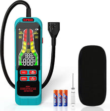 Load image into Gallery viewer, Kiprim High Sensitivity Gas Leak Detector HVAC Tools Natural Gas Detector with 9.4-Inch Probe, Portable Gas Tester with Audible &amp; Visual Alarm to Locate Combustible Sources Propane for Home and RV
