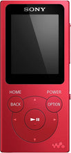 Load image into Gallery viewer, Sony NWE394/R 8GB Walkman MP3 Player (Red)
