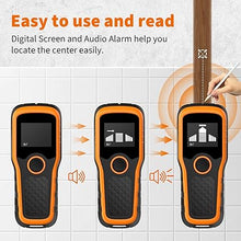 Load image into Gallery viewer, Stud Finder Wall Scanner, Advanced 5-in-1 Detector for Wood, Metal, Joists, Pipes, and AC Wires, Upgraded Intelligent Chip, High-Definition LCD Display, and Audible Alarm
