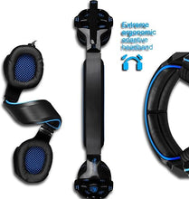 Load image into Gallery viewer, SADES SA810 Gaming Headset Headphone 3.5mm Over-Ear with Mic Volume Control for PC/XboxOne/PS4
