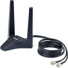 Load image into Gallery viewer, StarTech.com Wi-Fi 6E PCIe Network Card, Bluetooth 5.3, Magnetic Antenna Base, Tri-Band 802.11ax, AX5400 NIC, Windows/Linux
