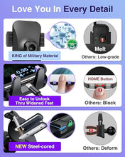 Load image into Gallery viewer, VANMASS 2024?Strongest &amp; Military-Grade?Car Phone Mount?Patent &amp; Safety Certs?Ultimate Cell Phone Holder Handsfree Stand for Dashboard Window Vent for iPhone 16 Pro Max 15 14 13 Samsung Android Truck
