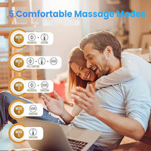 Load image into Gallery viewer, Eye Massager with Heat &amp; Vibration, Christmas Gifts for Women, mon or her, Air Pressure Massager, Foldable Sleep Mask Massager with Bluetooth Music, Eye Care Gift with 5 Massage Modes
